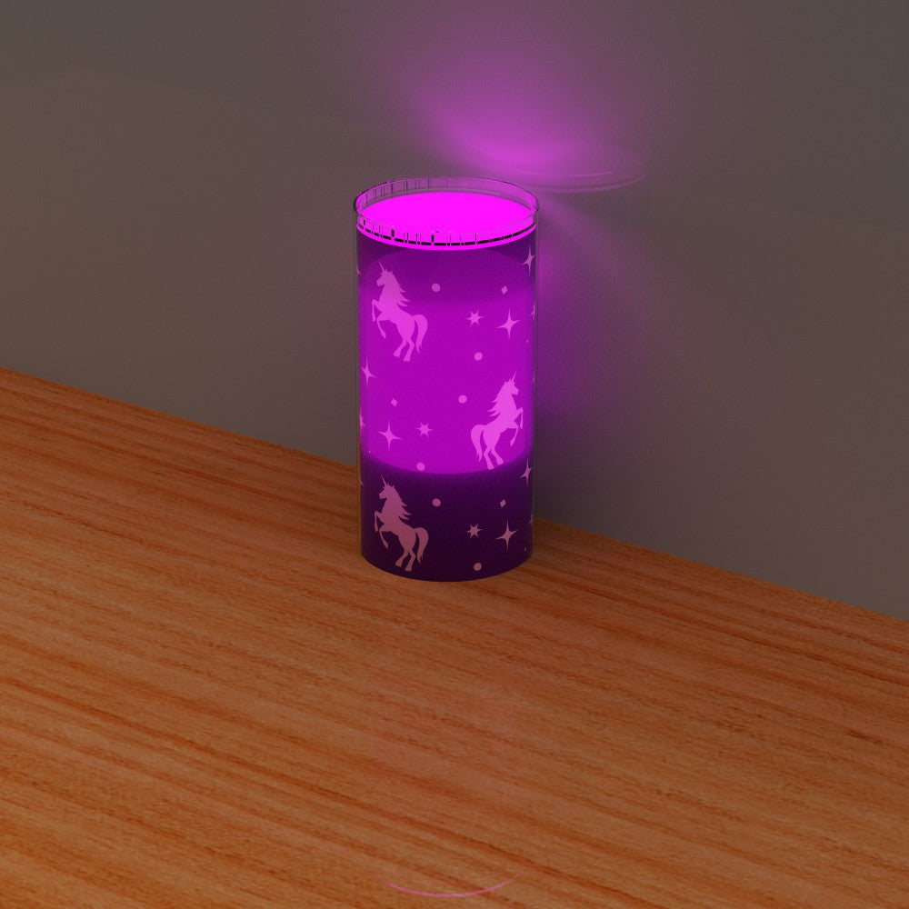 E-Blox Power Blox Unicorn Glowing Night Light - STEM Toy for Kids Ages 5+