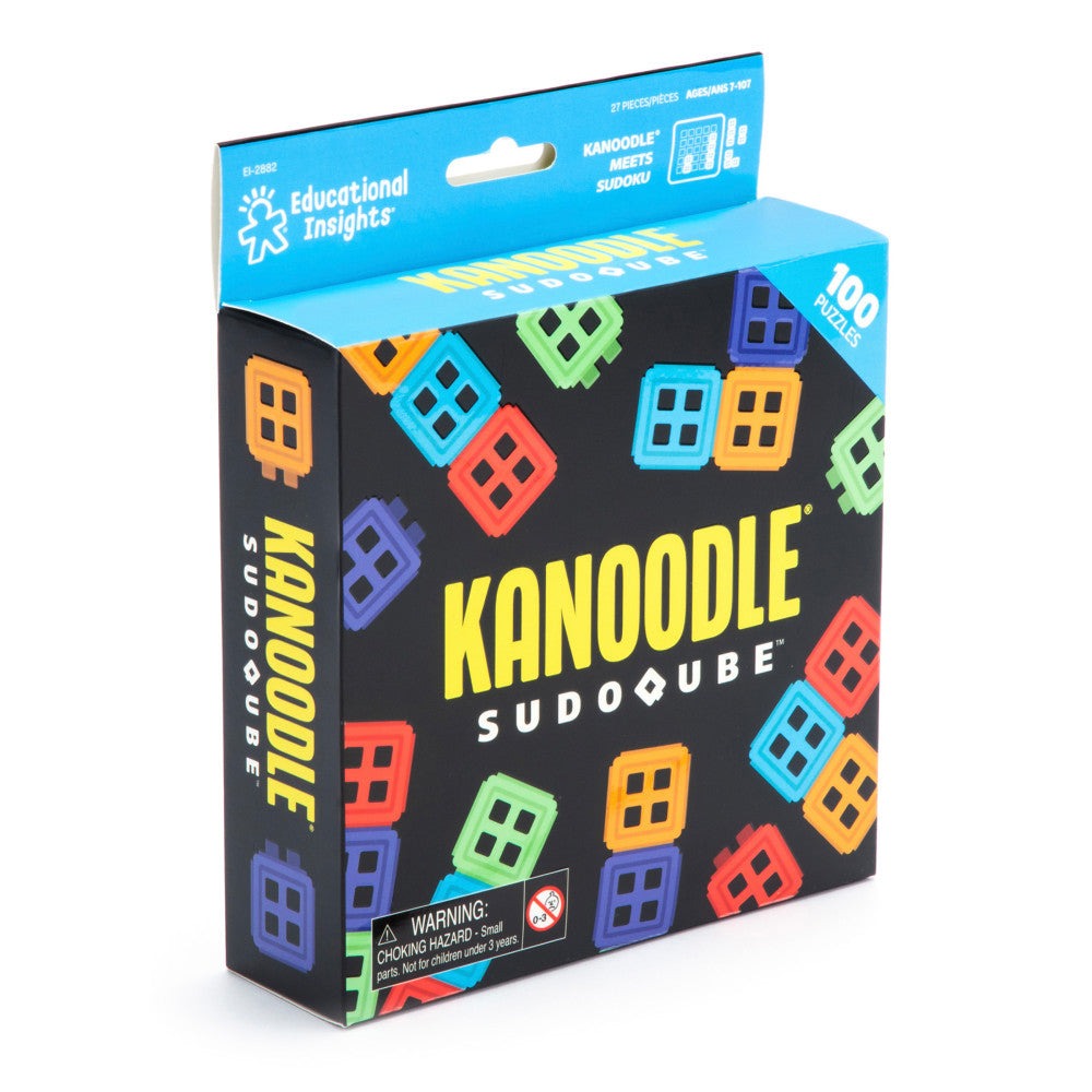 Educational Insights Kanoodle SudoQube Colorful Brainteaser Puzzle - 100 pc