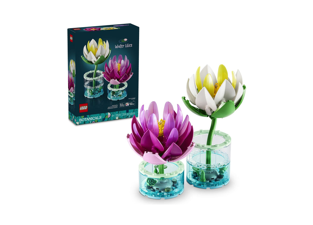 LEGO Botanicals Water Lilies 259-Piece Building Set