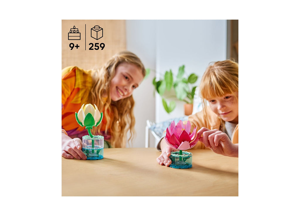 LEGO Botanicals Water Lilies 259-Piece Building Set