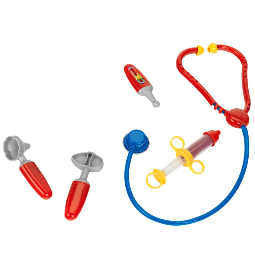 Klein 6-Piece PRO Doctor Costume Set - White & Red - Kids Ages 3+