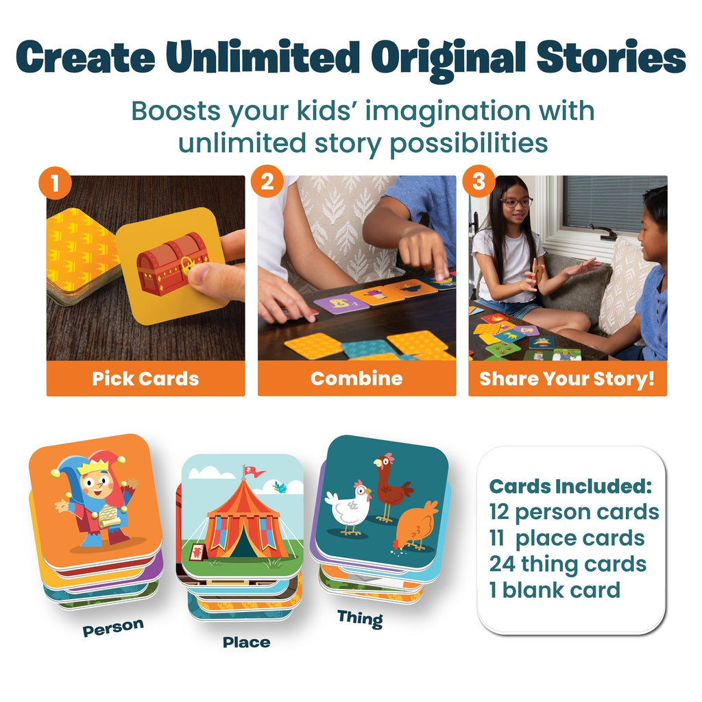 Story Starters Create A Story Cards With Jasper The Jester