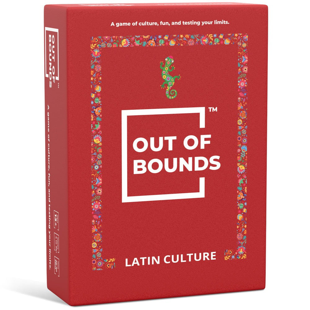 Simpli Gaming Out of Bounds: Latin Culture Card Game, Ages 13+