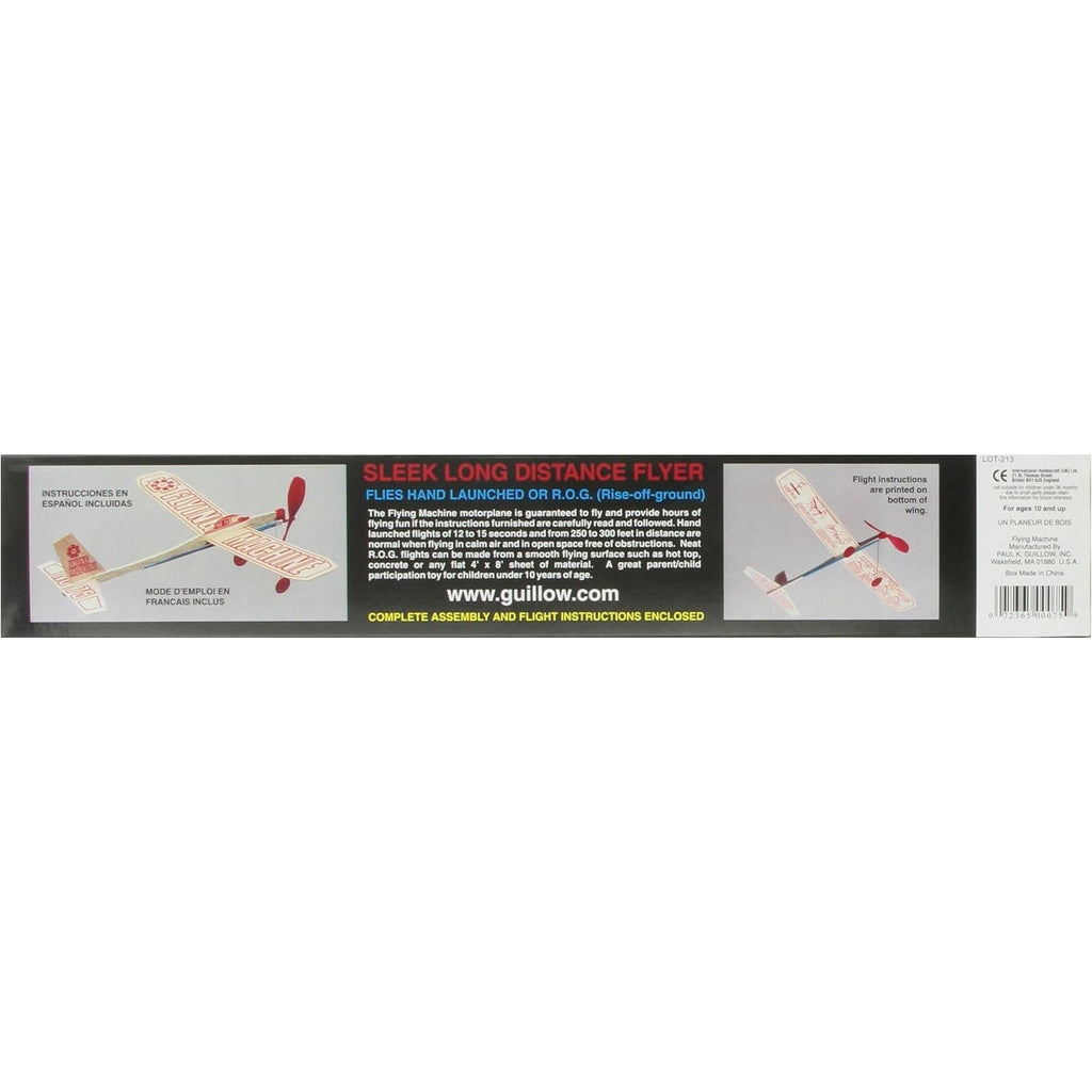 STEM Balsa Wood Flying Machine Kit With 17-Inch Wingspan