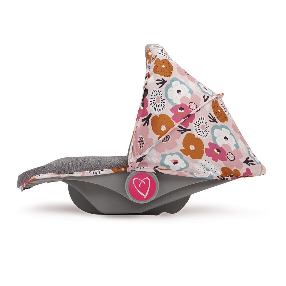 509 Crew Melange Flora 3-in-1 Doll Car Seat - Vibrant Play Accessory for Kids 3+