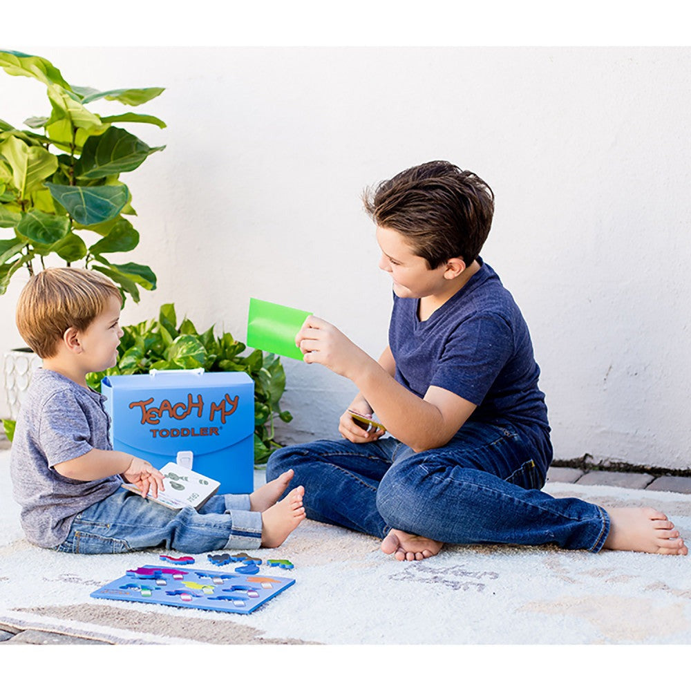 Teach My Toddler Learning Kit - Screen-Free Educational Playset for Alphabet, Numbers, Shapes, Colors