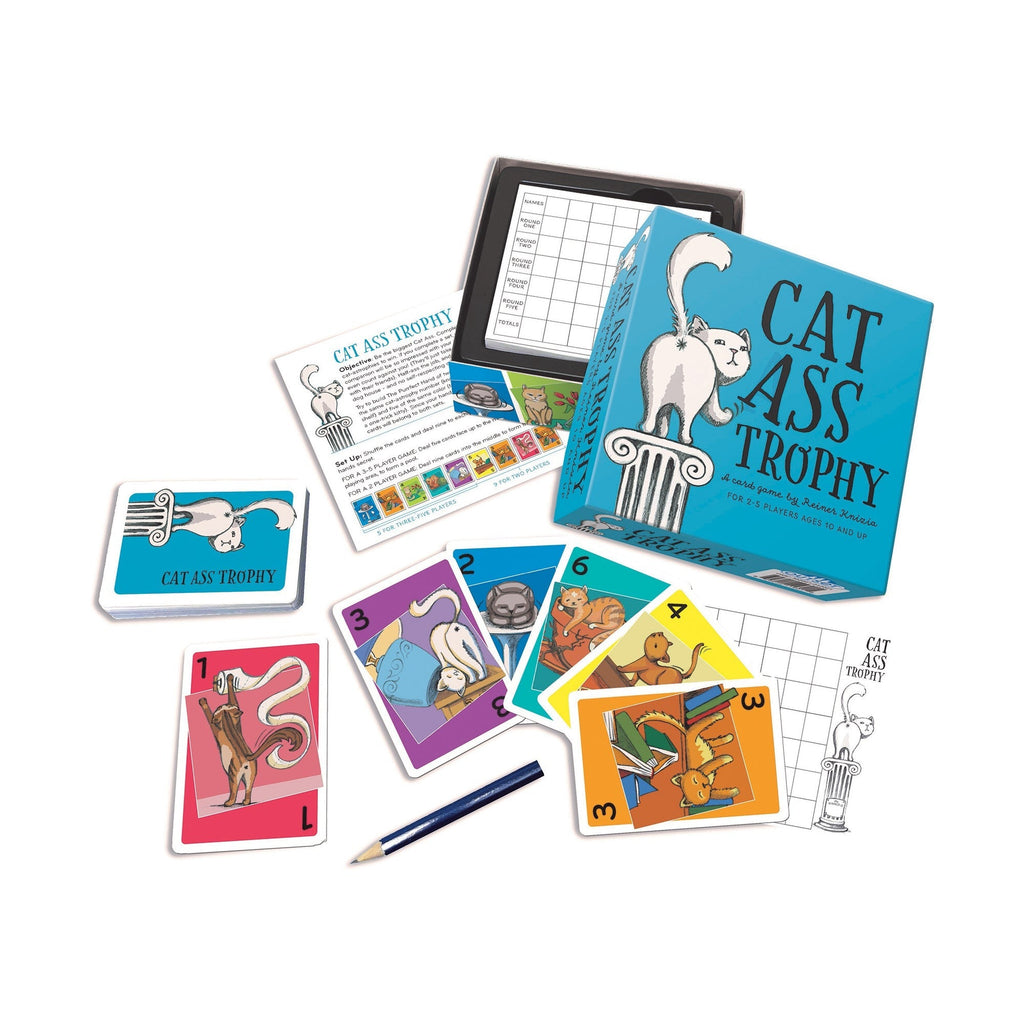 Cat Ass Trophy Card Game By Outset Media