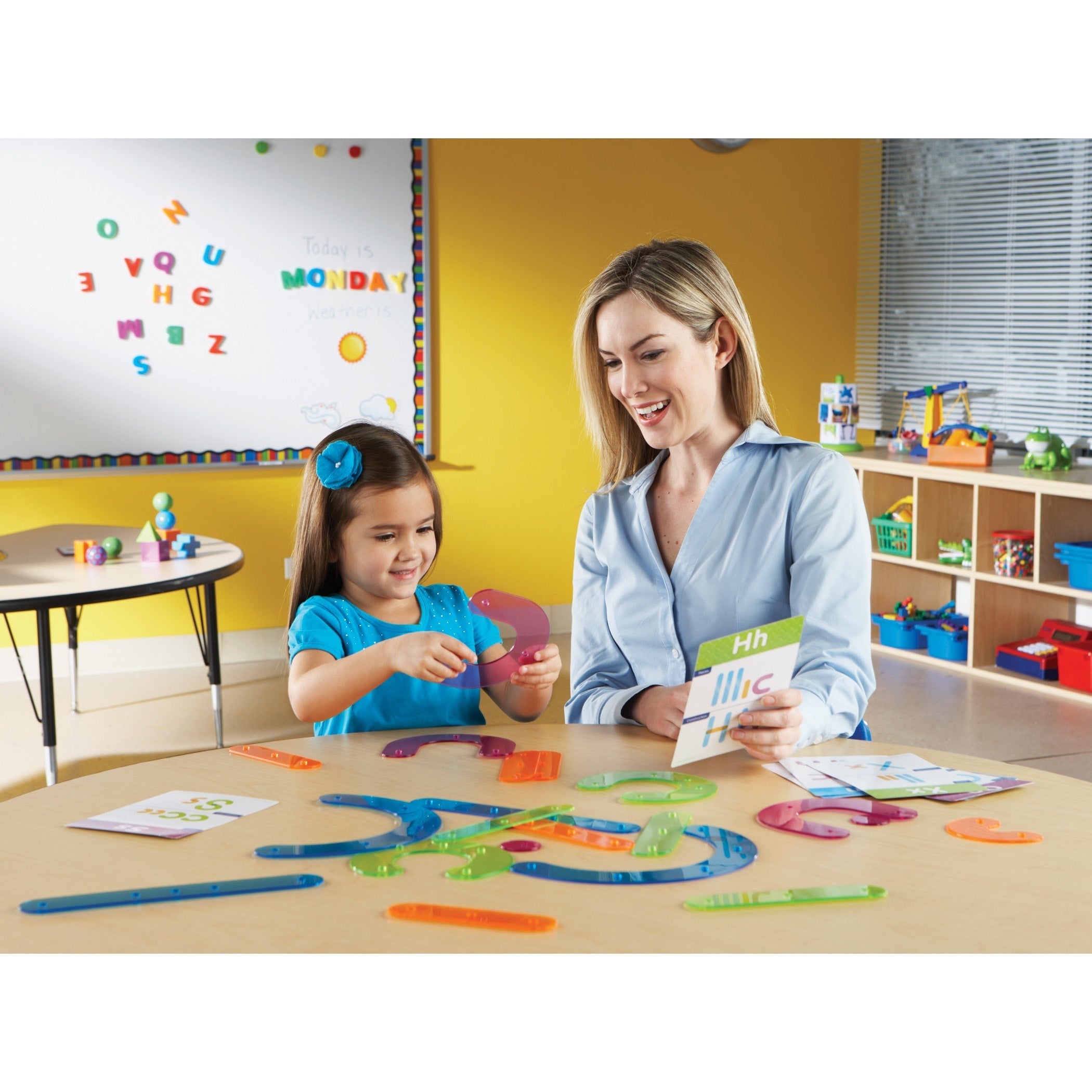 Learning Resources Letter Construction Activity Set - Educational Alphabet Building Toy