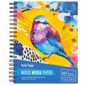 Brea Reese Mixed Media Paper Pad, 60 Sheets, 7x10 Inches, 98 lb - Acid-Free