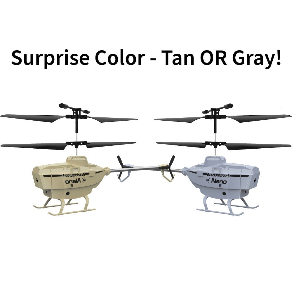 HST Black Eagle Nano R/C Helicopter - Surprise Color: Tan OR Gray