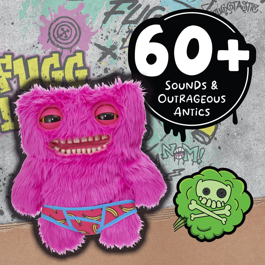 Fugglers Mr. Buttons Deluxe Puppetronic Plush Toy 14-Inch