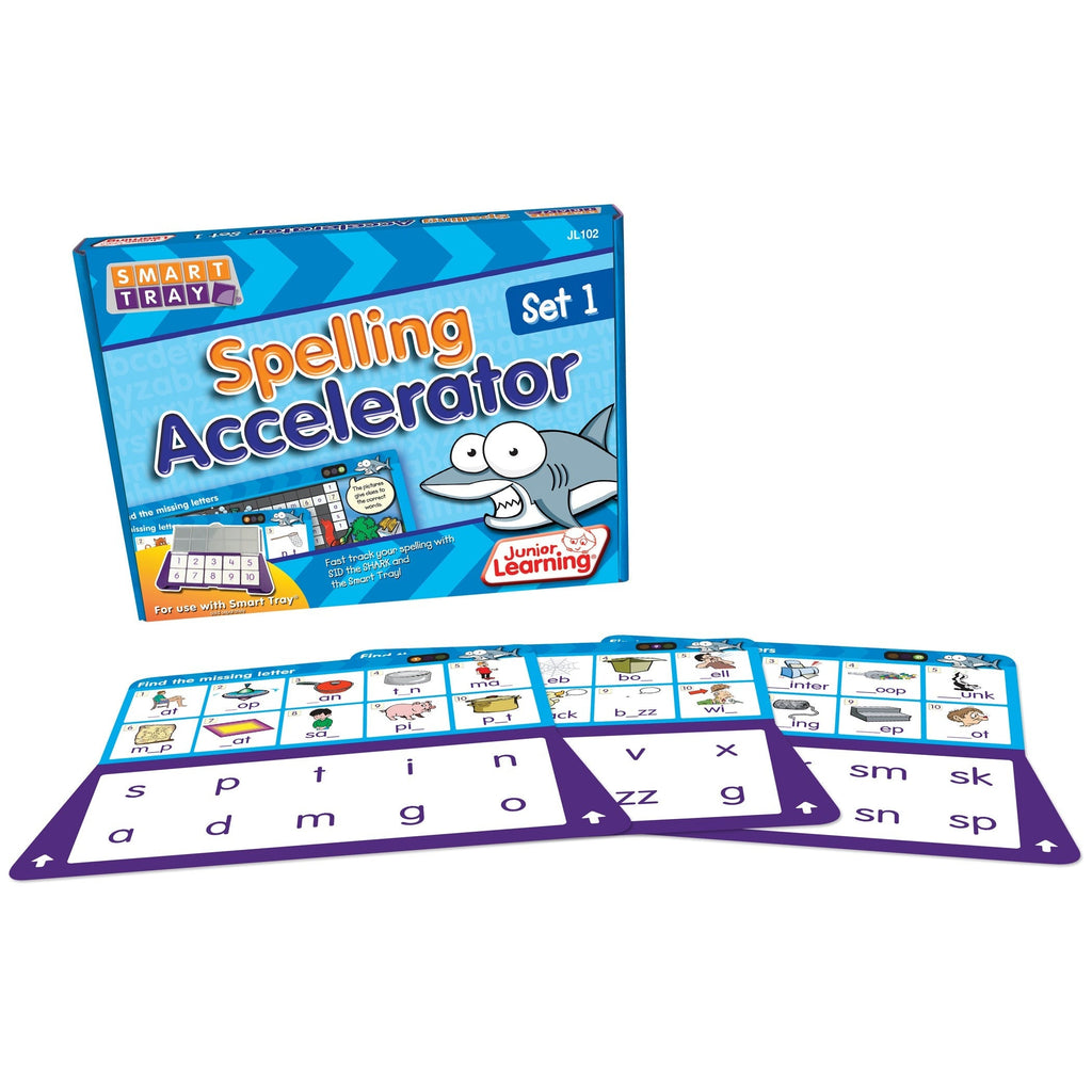 Junior Learning Smart Tray Spelling Accelerator Set 1 - Educational Toy
