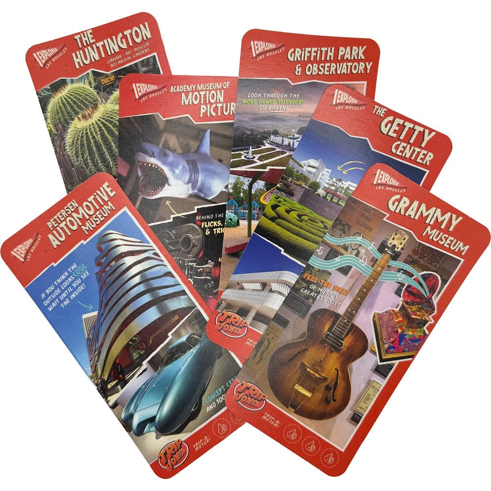 Trip Jones: Los Angeles Adventure - Kids' Collectible Cards, Age 6+