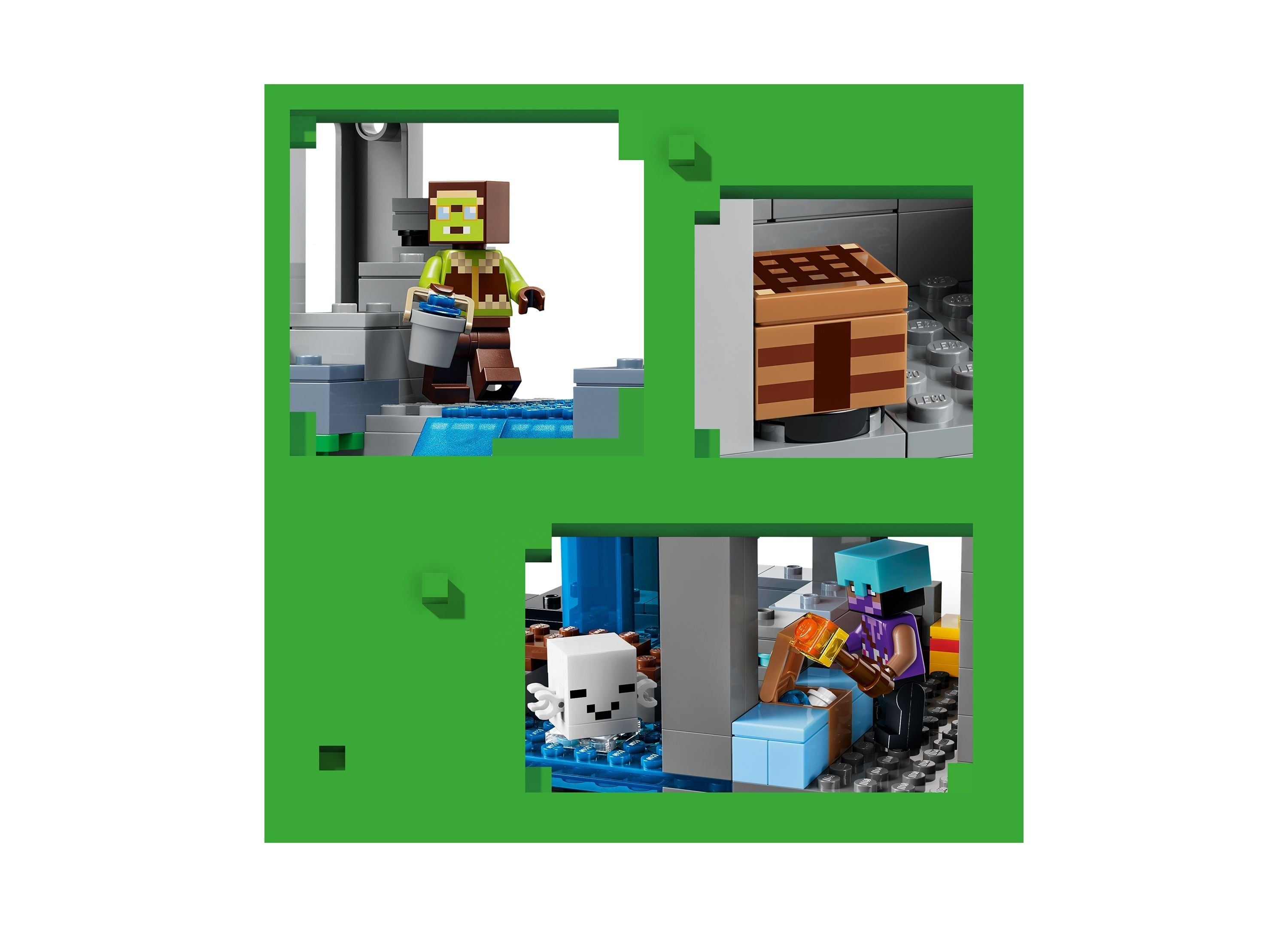 LEGO Minecraft Ghast Station 754-Piece Building Set