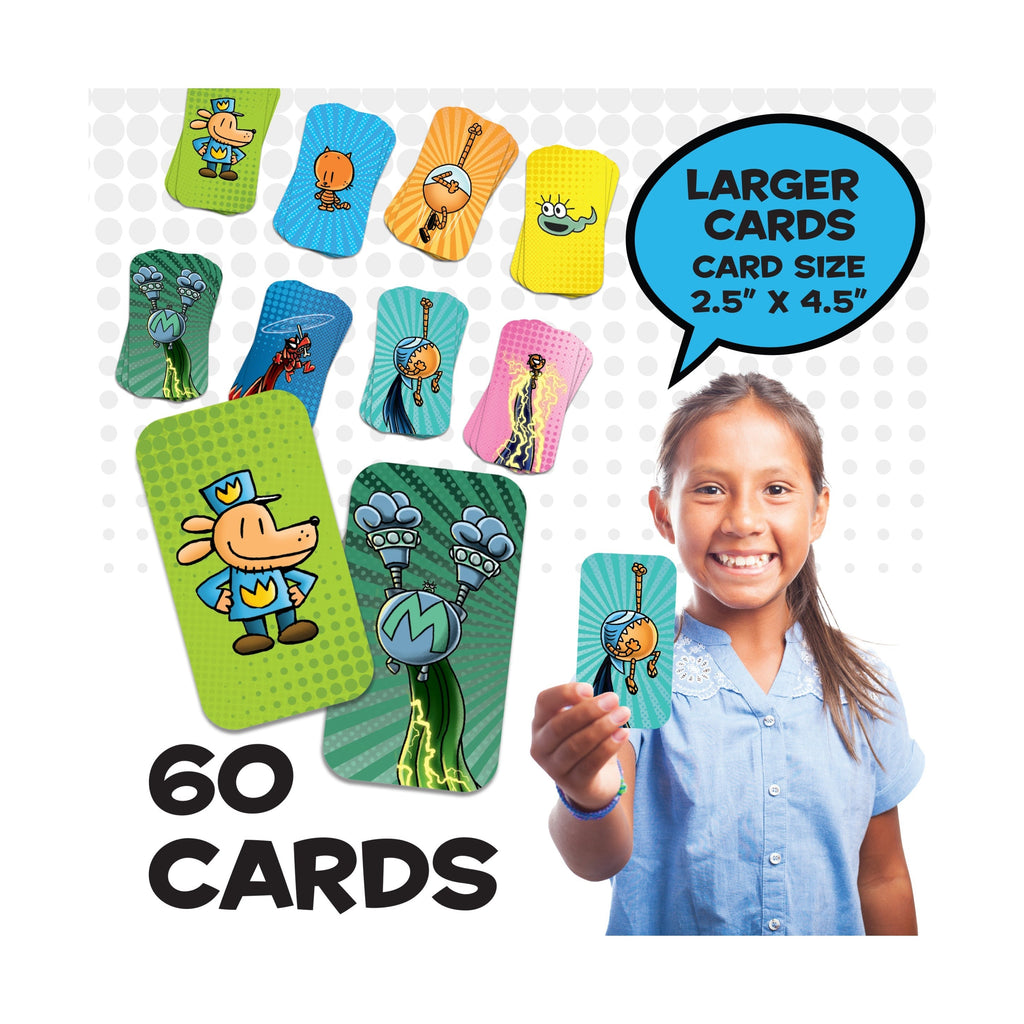Dog Man Supa Buddies Quick-Flip Card Game