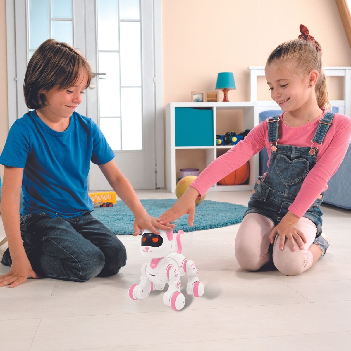 LEXIBOOK Power Kitty® Junior – My robotic cat with programming functions, dances, walk, plays music incl. remote control.