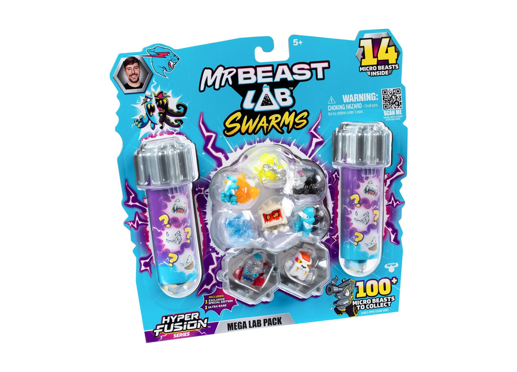 Mr Beast Lab Hyper Fusion Swarms 14-Pack Mega Lab S3 Collectibles