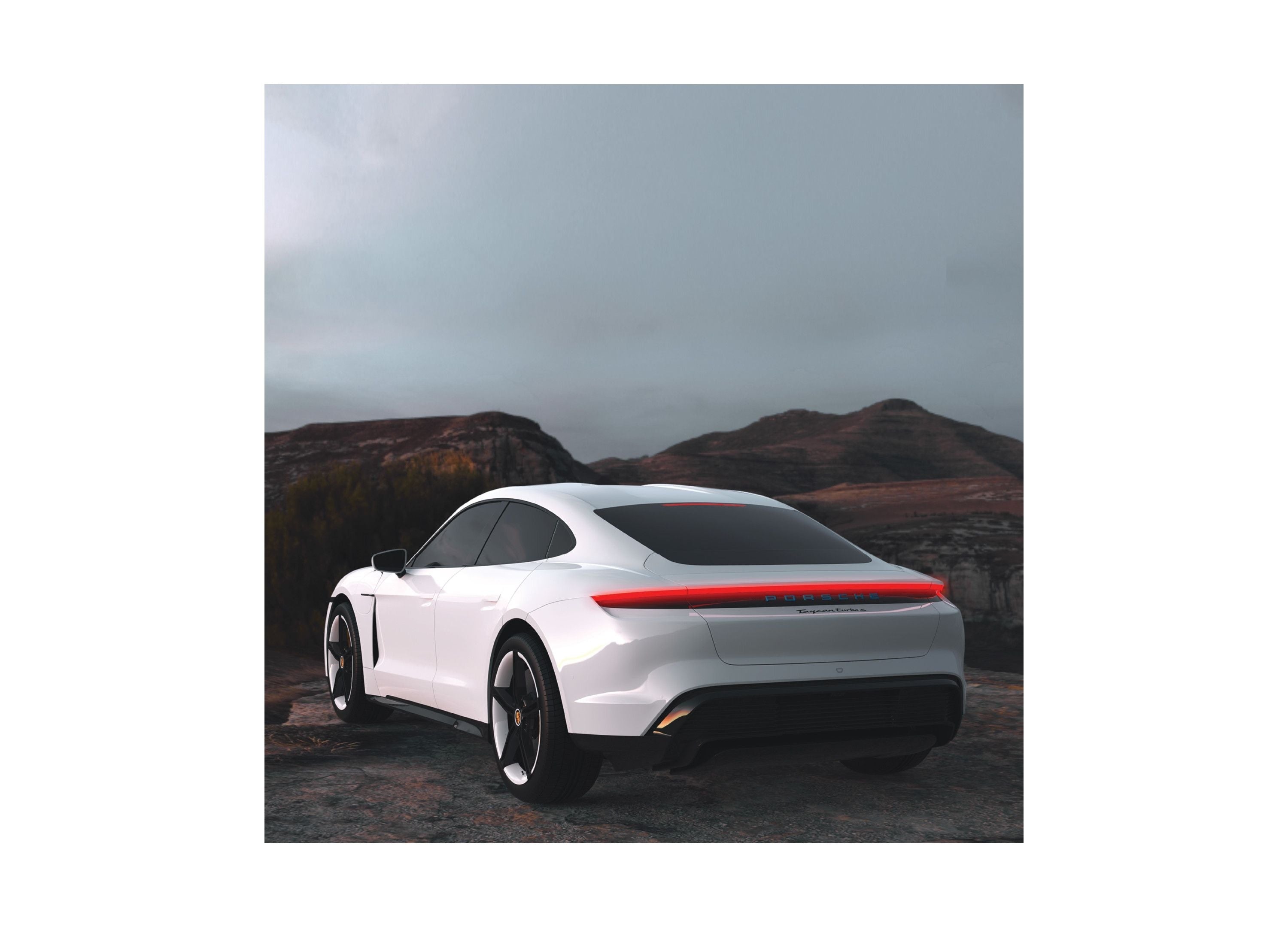 Sharper Image Porsche Taycan Turbo S 1:20 Scale Remote Control Electric Car