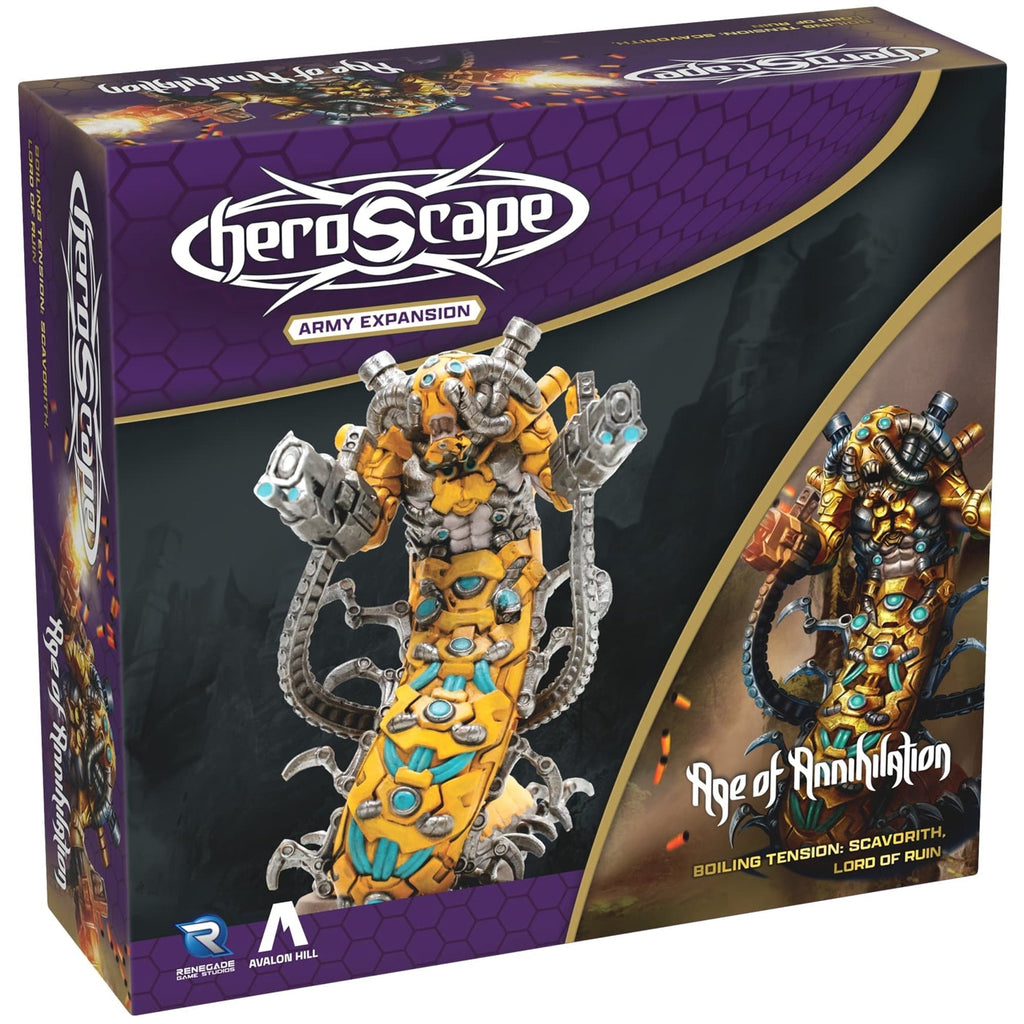 Heroscape Scavorith Lord Of Ruin Army Expansion Miniature Figure With Army Card