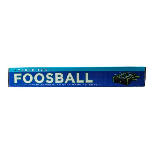Neon Foosball Tabletop Game - Compact & Colorful Kickoff