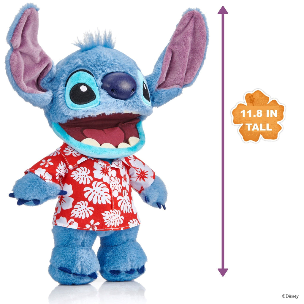 WOW! Stuff Disney Hawaiian Chatty Stitch Deluxe Puppetronic With Over 50 Sounds