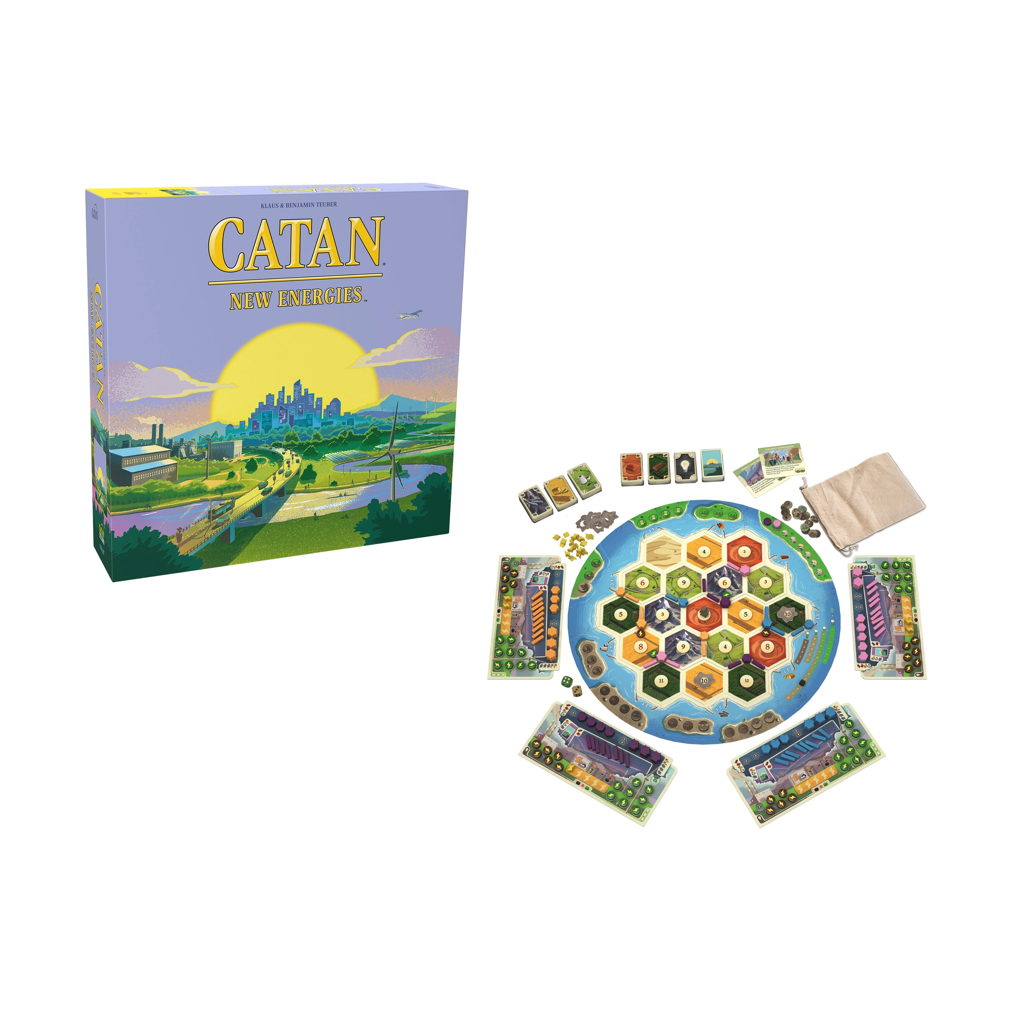Catan: New Energies – Eco-Conscious Strategy Board Game