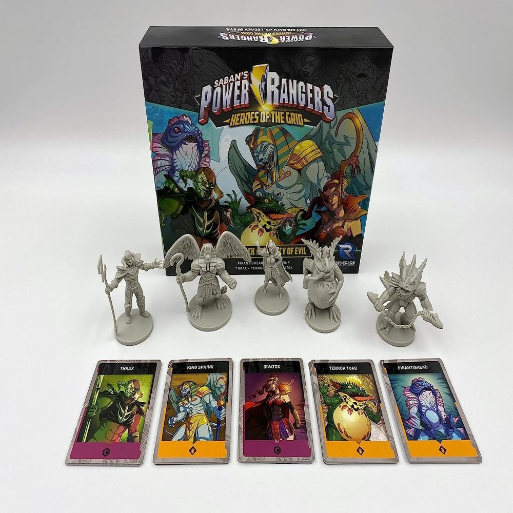 Power Rangers: Heroes of the Grid Villain Pack #3 Legacy of Evil Expansion Set