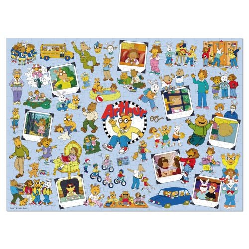Arthur Character Collage Jigsaw Puzzle - 300 pc
