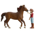 Schleich Horse Club Hannah & Cayenne 6-Piece Playset