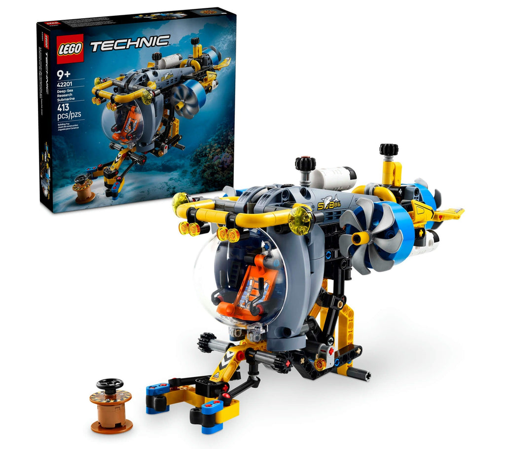 LEGO Technic Deep-Sea Research Submarine 413-Piece Building Set 42201