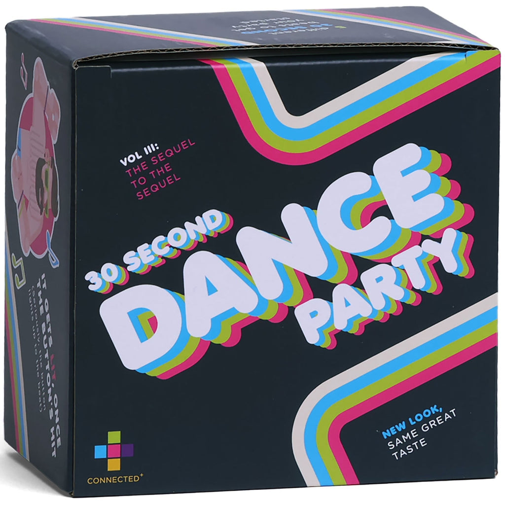 30 Second Dance Party Button Volume 3 Novelty Music Toy With Light-Up Feature