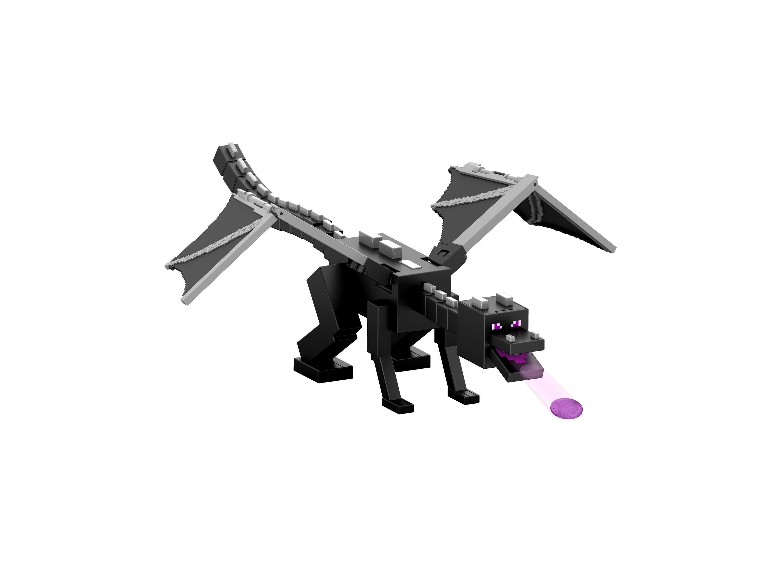 Minecraft Dragon's Breath Attack Ender Dragon 21-Inch Action Figure
