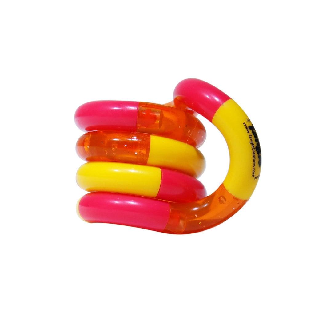 Tangle Jr Classic Colorful Fidget Toy – Twisty Fun for Everyone