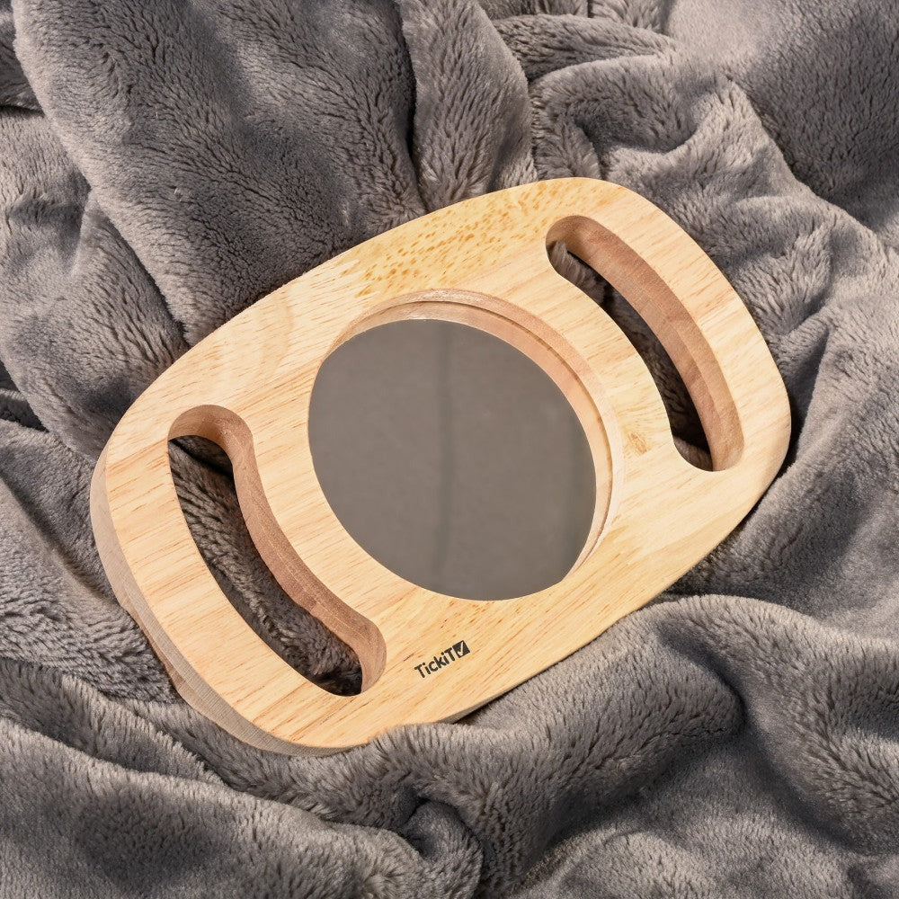 TickiT Easy Hold Plane Mirror - Interactive Self-Discovery Toy
