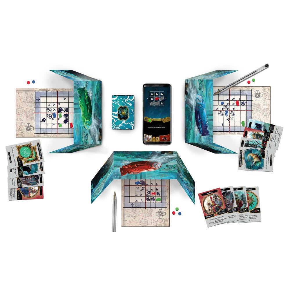 Synapses Games: Finding Atlantis - Ultimate Exploration & Deduction Game for Ages 14+