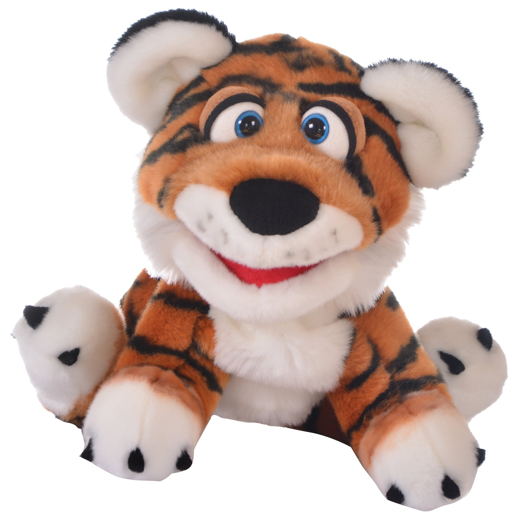 Living Puppets Rollo Tiger Cub Hand Puppet – Soft Interactive Toy
