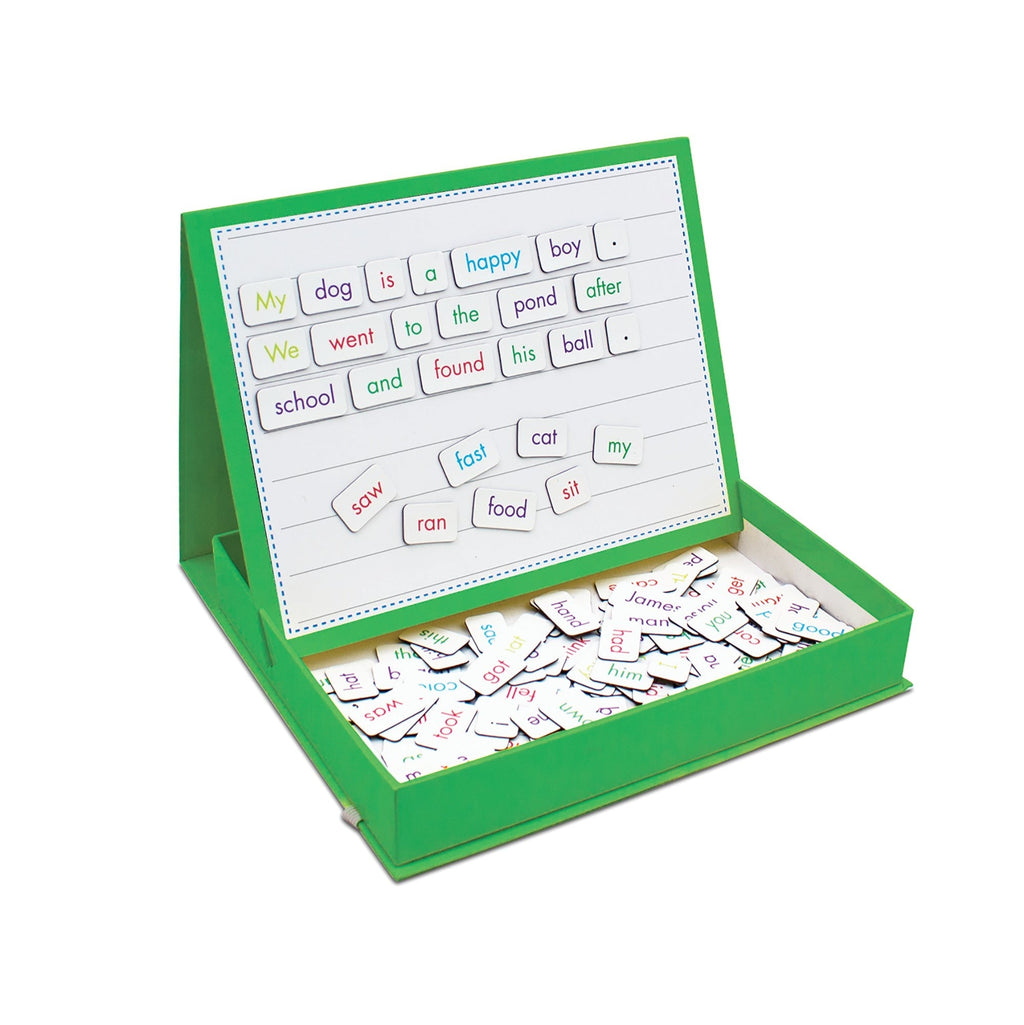 Junior Learning Rainbow Sentences Magnetic Literacy Building Set With 160 Pieces