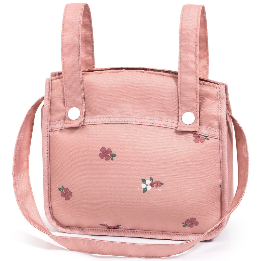 Bayer Design Dolls: Pram Xeo - Coral Pink Floral