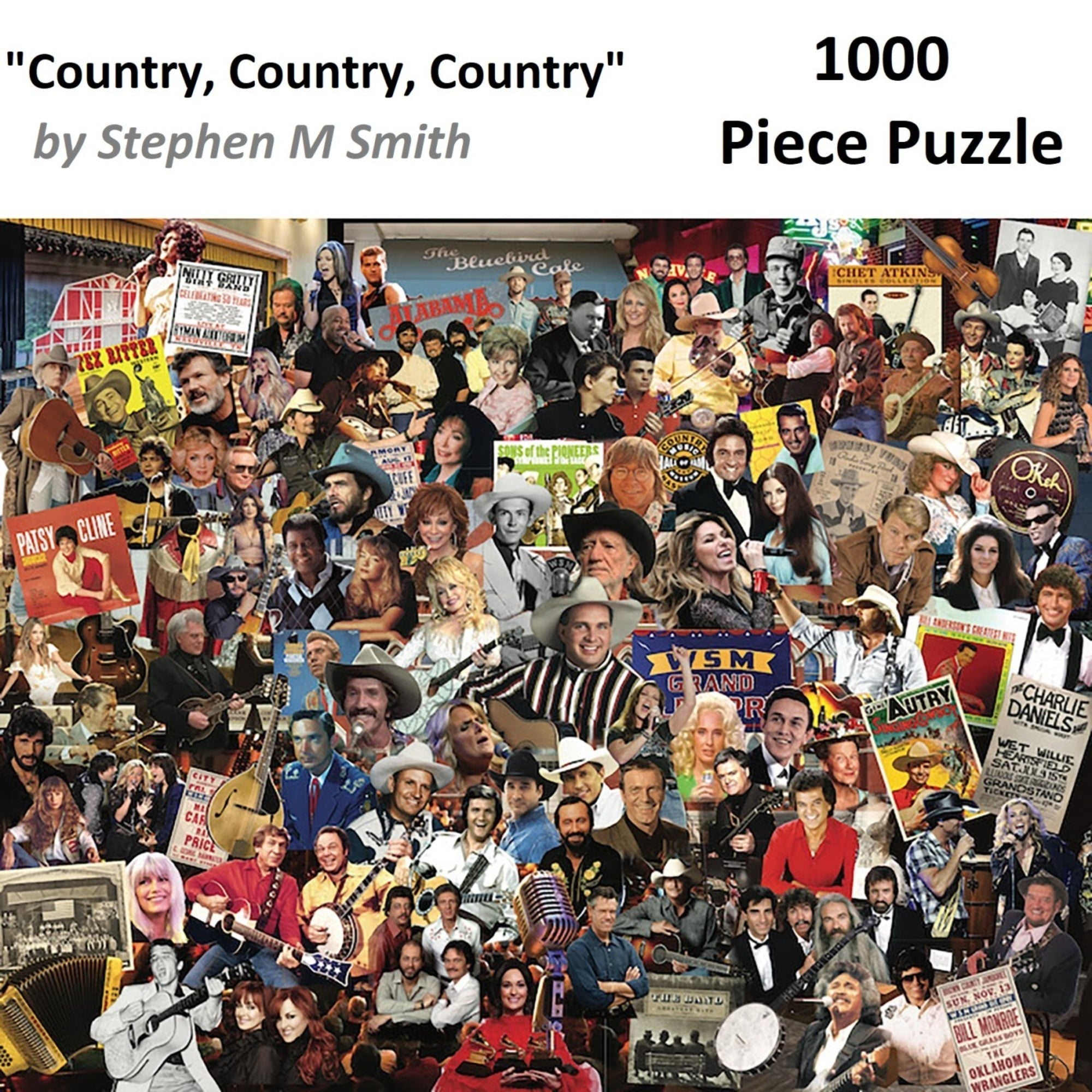 Country, Country, Country by Steve Smith, 1000 Piece Jigsaw Puzzle