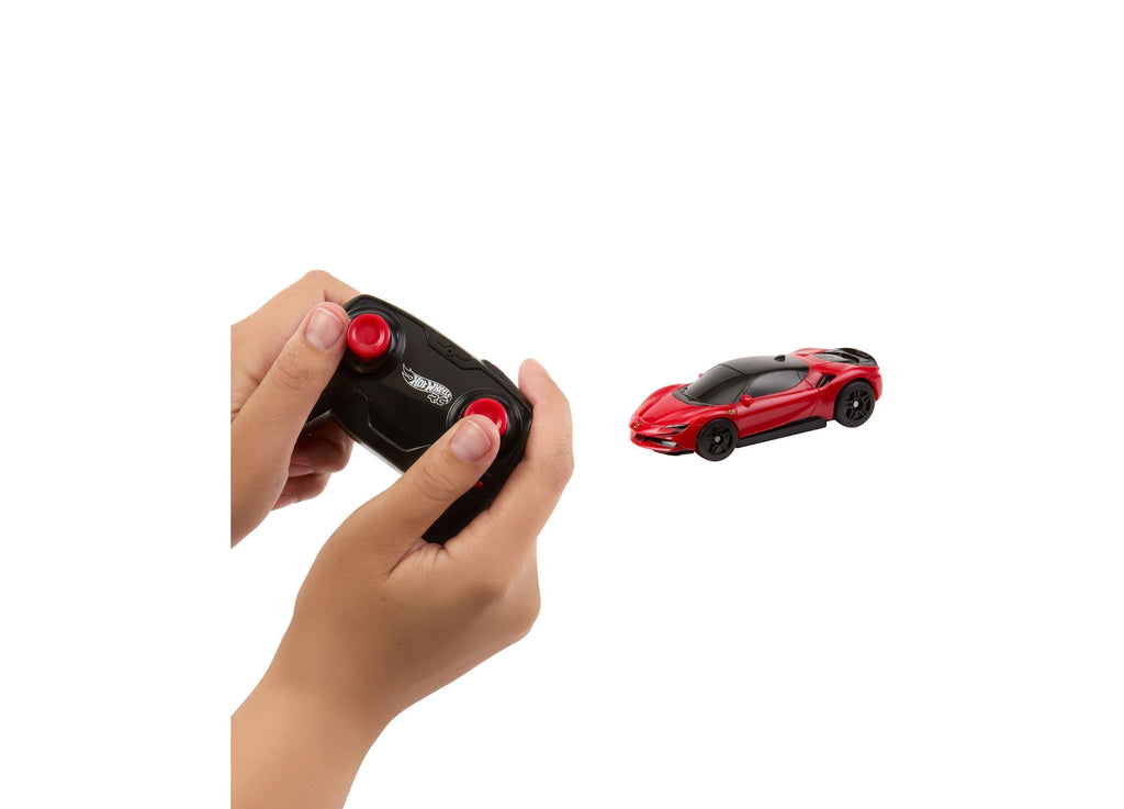 Hot Wheels Ferrari SF90 Stradale 1:64 Scale RC Car With Booster Button