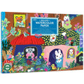 Eeboo Yumi's Mushrooms Deluxe Watercolor Paper Pad 16 Sheets