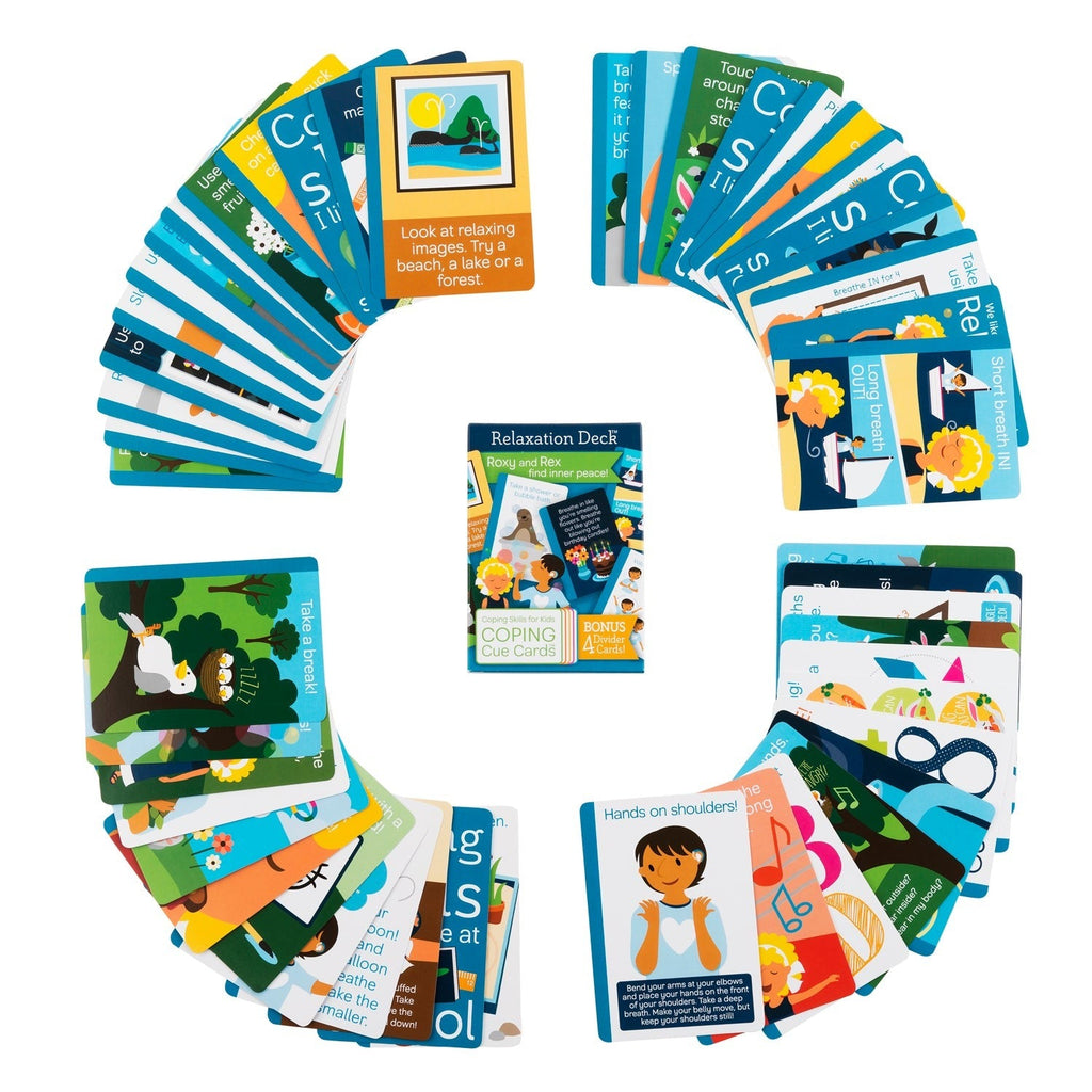 Coping Skills for KidsTM Relaxation Coping Cue CardsTM