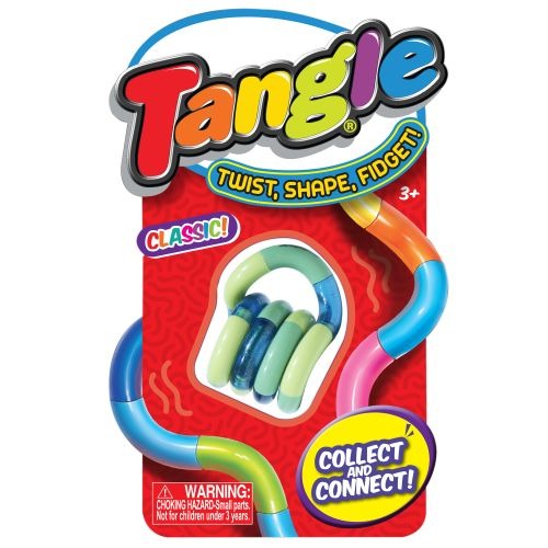 Tangle Jr Classic Colorful Fidget Toy – Twisty Fun for Everyone
