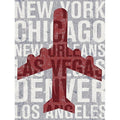Oopsy Daisy The Places He'll Go Canvas Wall Art
