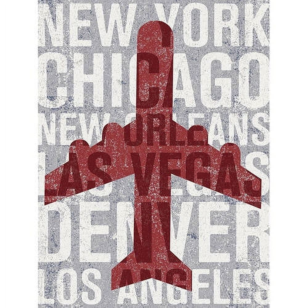 Oopsy Daisy The Places He'll Go Canvas Wall Art