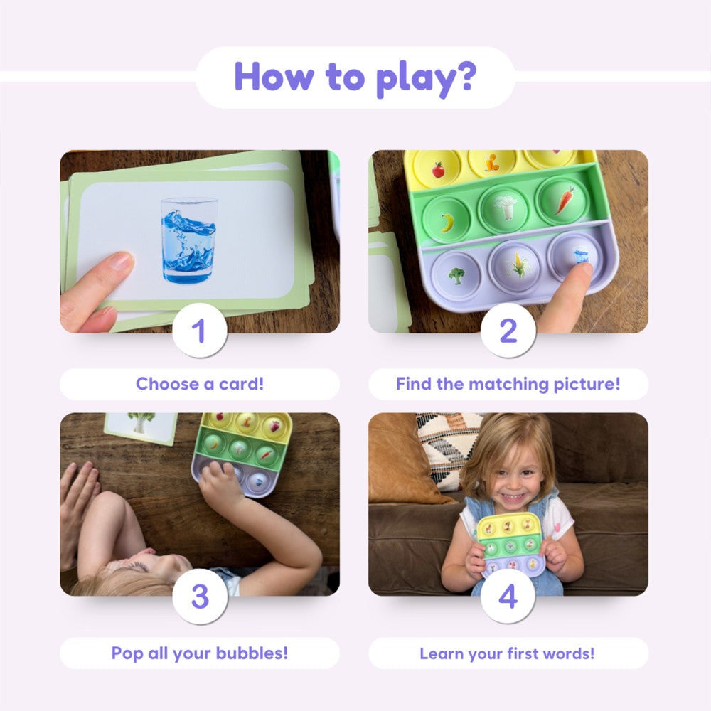 Ms. Brandi's Popplers - Fidget Game - Educational Farm & Food Game