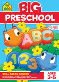 School Zone Big Preschool Workbook - STEM Learning, Letters, Numbers, Shapes & Pre-Writing Skills
