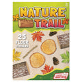 Junior Learning Nature Trail Educational Floor Stickers - Multi-Sensory Learning Path