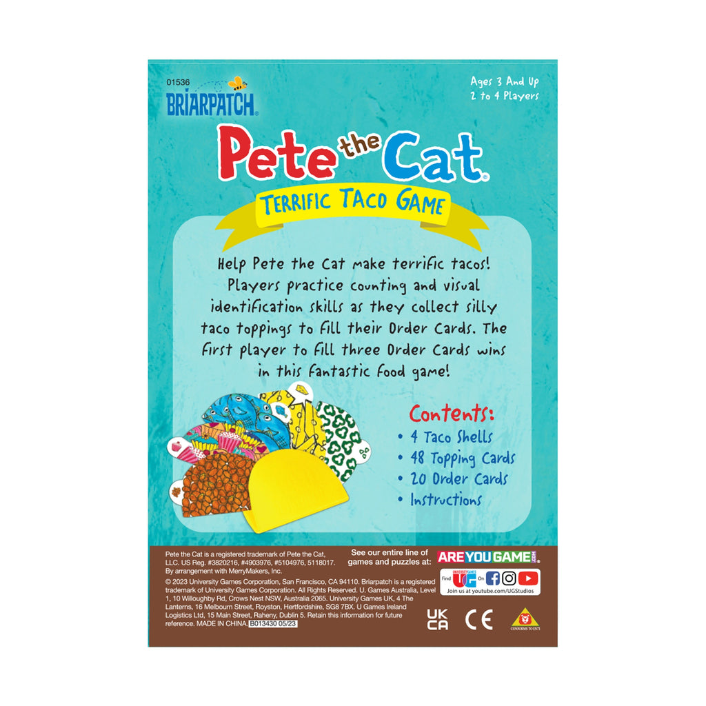Pete The Cat Terrific Taco Game