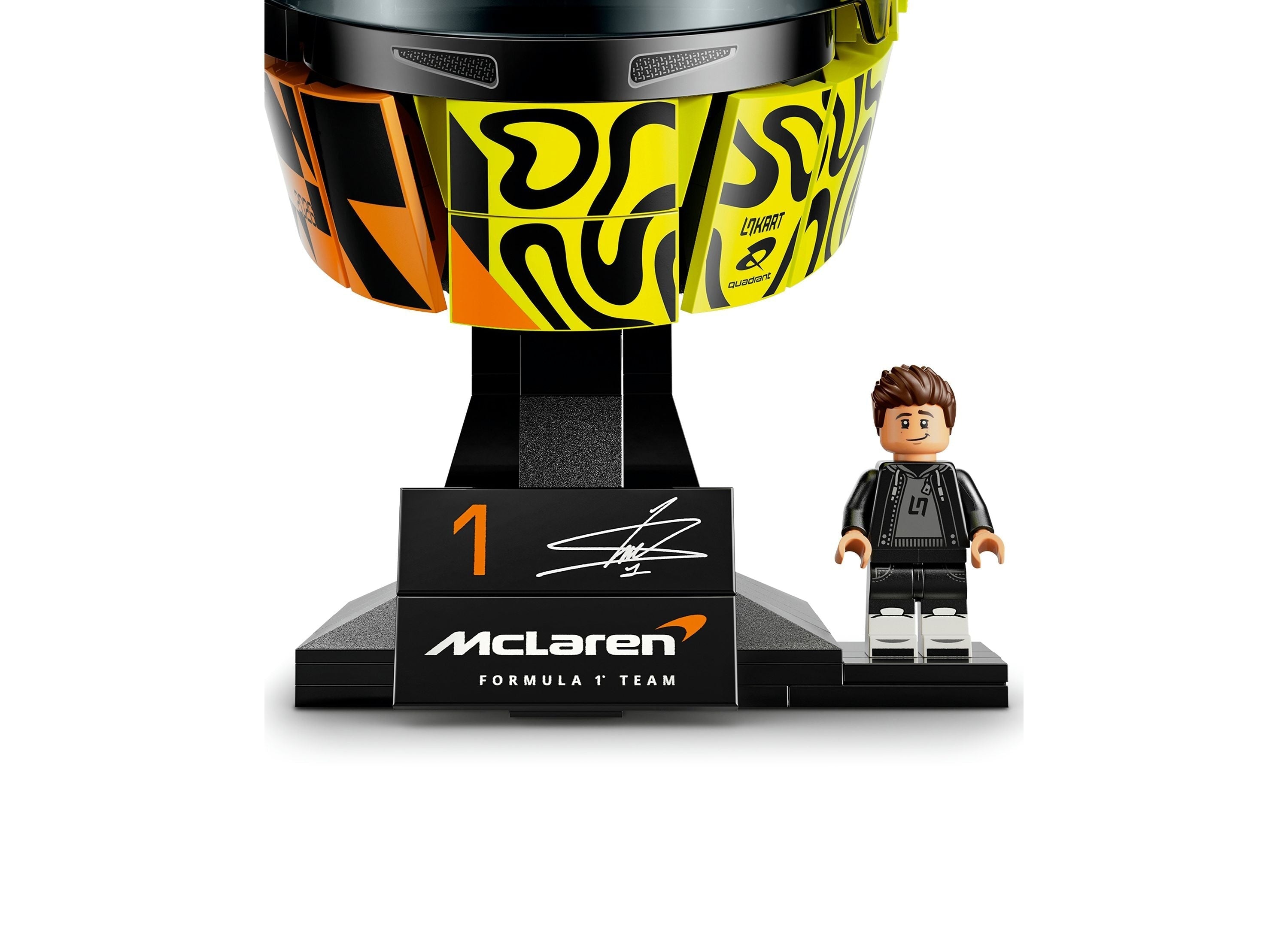 LEGO Editions McLaren F1 Team Lando Norris Helmet 793-Piece Collector's Building Set